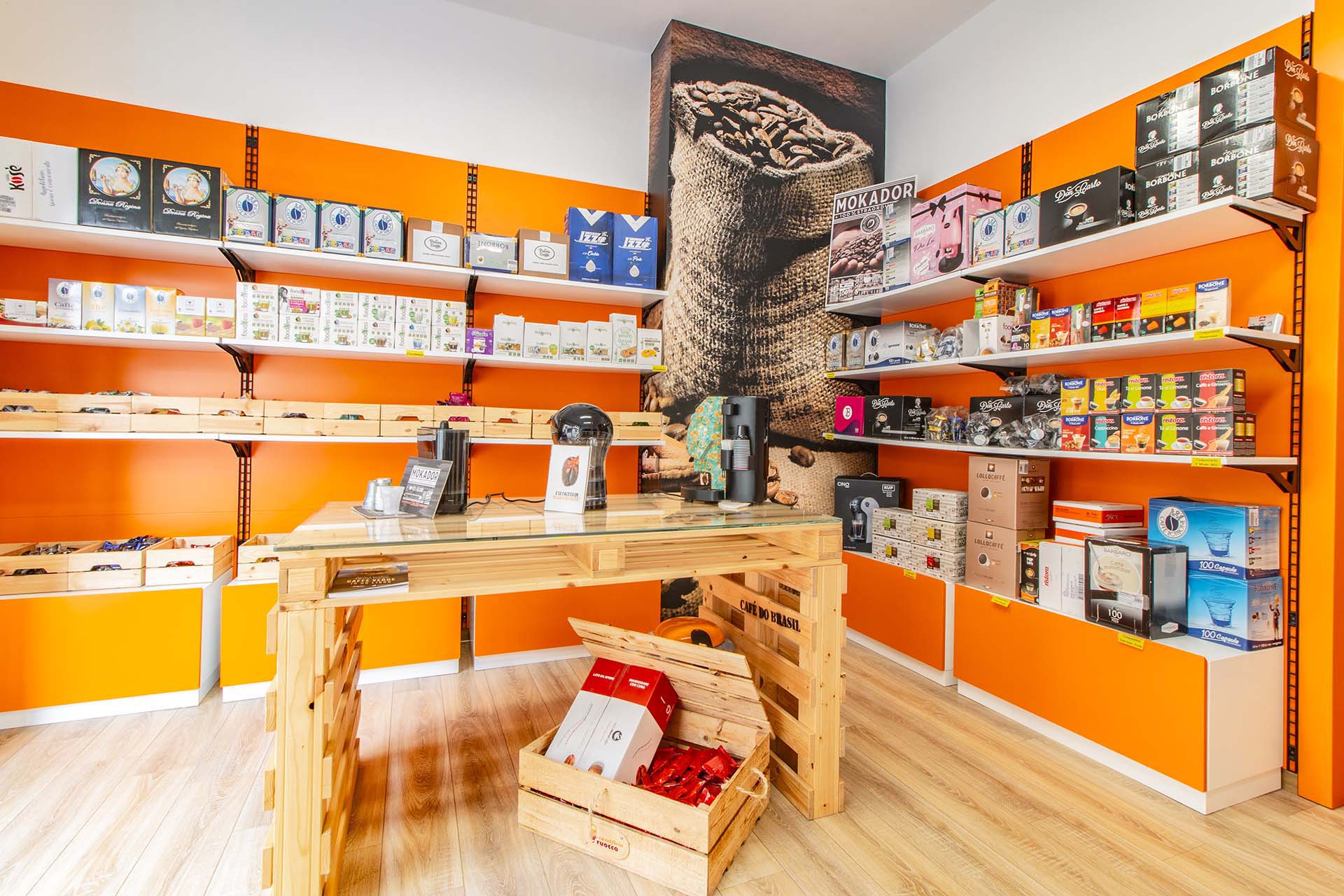 Interno Coffee Store Pausa Vending Galatone