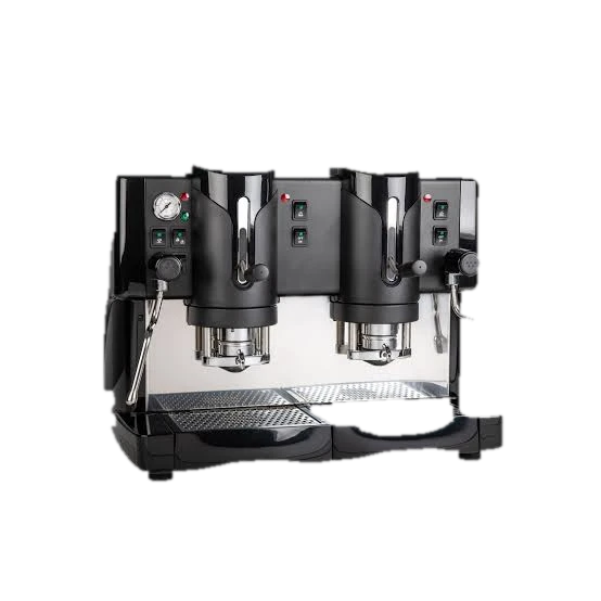 Macchina caffè a cialde a due gruppi per attività a medio volume